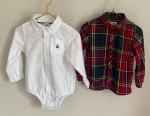 Next Shirt + Gap Vest Shirt | 1.5 -2 yrs (preloved) KindFolk