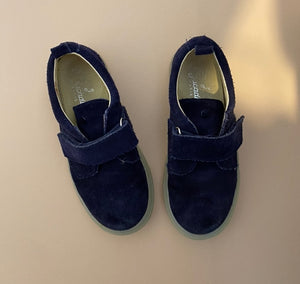 Jacadi Navy Suede Summer Shoes | EU 29 (preloved) KindFolk