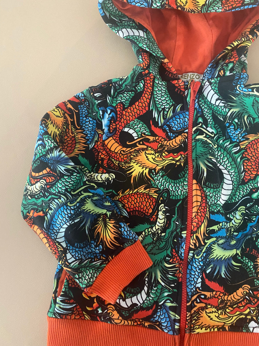 Kenzo dragon hoodie hotsell