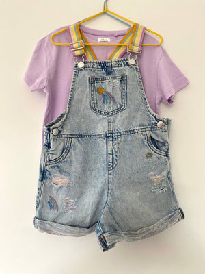 Next Dungarees + T-shirt | KindFolk