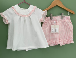 GYMP Summer Top + Shorts | 18 mths (nwt RRP €52) KindFolk