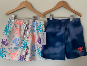 Adidas + M&S Swim Shorts | 7-8 yrs ( preloved + nwt ) KindFolk
