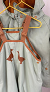 Goose and Gander Waterproof Sage Set | 4-5 yrs (preloved /RRP €83) KindFolk