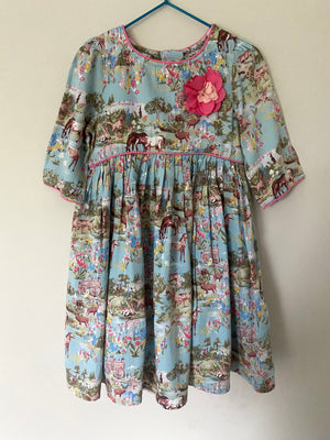 Monsoon Dress | 4 yrs (preloved) KindFolk