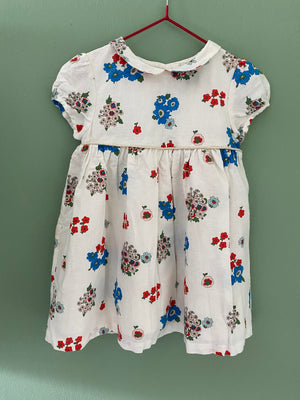 Boden Cotton/Linen Blend Dress | 2-3 yrs (preloved) KindFolk