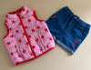 Lee Cooper Shorts + Benetton Gilet | 12-18 mths recommended (preloved) KindFolk