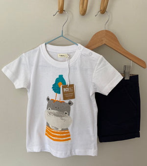 Sfera T-shirt + Shorts | 18-24 mths (nwt) KindFolk