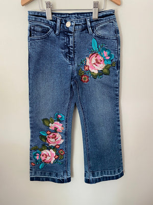 Monsoon Floral Jeans | 5 yrs (unworn) KindFolk