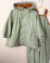 Goose and Gander Waterproof Sage Set | 4-5 yrs (preloved /RRP €83) KindFolk