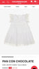 Pan Con Chocolate Dress | 6 yrs (preloved/ RRP €139/ sale €69) KindFolk