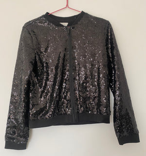 Ikks Sequin Zipped Top / Jacket | KindFolk