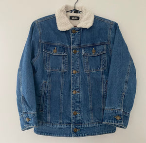 Molo Sherpa lined Denim Jacket | 12 yrs (preloved) KindFolk