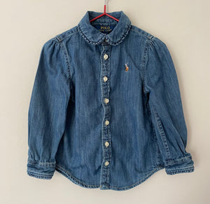 Ralph Lauren Denim Shirt | 3 yrs / small fit (preloved) KindFolk