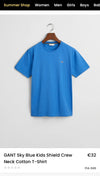 Gant T-shirt | 7-8 yrs ( current RRP €32 / preloved) KindFolk