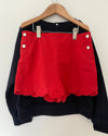 Jacadi Sweatshirt + Shorts | 8 yrs (preloved)