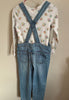 M&S Dungarees + Top | 3-4 yrs (preloved) KindFolk