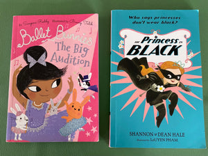 Ballet Bunnies The Big Audition+ The Princess Black ( RRP total 15.50) KindFolk