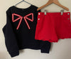 Jacadi Sweatshirt + Shorts | 8 yrs (preloved)