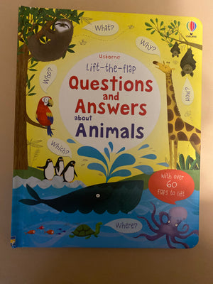 Usborne Lift the Flap Animals KindFolk