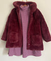 H&M Faux Fur Coat | 4-5 yrs (preloved) KindFolk