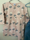 Zara Dungarees + Petit Bateau Dress | 18-24 mths (preloved)