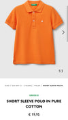 Benetton Polo Shirt | 8-9 yrs ( RRP 19.95 / preloved) KindFolk
