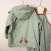 Goose and Gander Waterproof Sage Set | 4-5 yrs (preloved /RRP €83) KindFolk