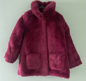 H&M Faux Fur Coat | 4-5 yrs (preloved) KindFolk