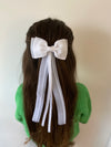 Bow Hairpiece | White + Ivory KindFolk