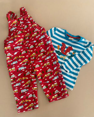 Frugi Overalls + Top | 2-3 yrs (preloved) KindFolk