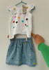 Tic Tuc Top + Skirt | 2-3 yrs recommended / nwt rep €56 KindFolk