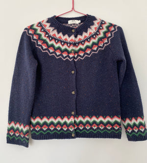 Cyrillus Fairisle Cardigan | 10 yrs / small fit (preloved) KindFolk