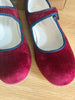 La Coqueta Velvet Mary Jane’s | EU 28 (preloved / RRP €90)