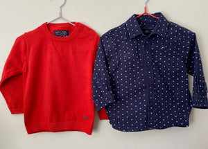 Mayoral + Tommy Hilfiger | 6-9 mths recommended (preloved) KindFolk