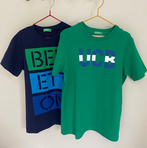 Benetton T-shirts | 7-8 yrs (preloved) KindFolk