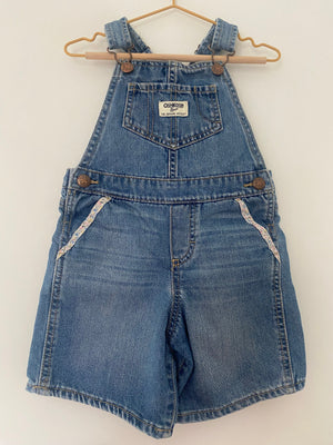 Osh Kosh Denim Dungaree Shorts | 4 yrs (preloved) KindFolk