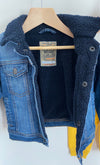 Next Fleece Lined Denim Jacket | 18-24 mths (preloved) KindFolk