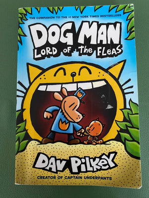 Dog Man Lord of the Fleas | D. Pilkey KindFolk