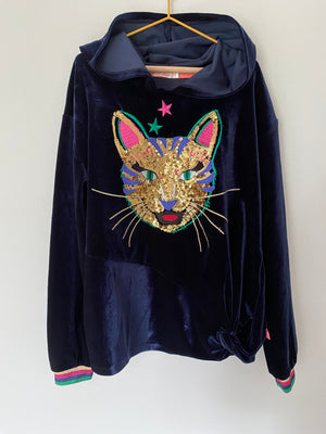 Billieblush Velour Hoodie | 12 yrs (preloved) KindFolk