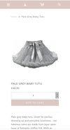 Bob + Blossom Tulle Skirt | 0-18 mths (preloved / RRP €48.95)