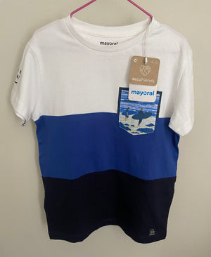 Mayoral T-shirt | 7 yrs ( nwt / small fitting brand) KindFolk