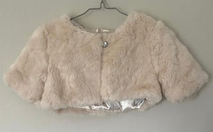 H&M Faux Fur Shrug | 4-6 yrs (preloved) KindFolk