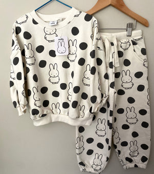 Miffy 2 pce Set | 3-4 yrs ( nwt / RRP £21) KindFolk