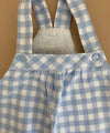 Lanidor Gingham Dungarees | 6 mths recommended (preloved) KindFolk