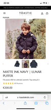 Töastie Puffer Coat | 7-8 yrs (preloved) KindFolk