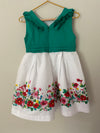 Mayoral Dress ( 5 yrs / small fit )+ Cardi (4yrs) preloved KindFolk