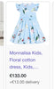 Monnalisa Dress | 5 yrs (4 yrs recommended def / petite fit / preloved / similar RRP €133 ) KindFolk