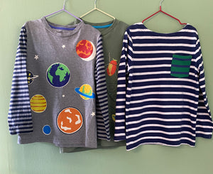 Boden Tops x 3 | 6-7 yrs (preloved) KindFolk