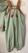 Goose and Gander Waterproof Sage Set | 4-5 yrs (preloved /RRP €83) KindFolk
