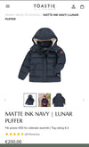 Töastie Puffer Coat | 7-8 yrs (preloved) KindFolk